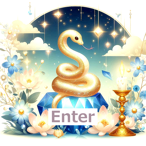 Picle年賀状 蛇原创图片下载 Enter