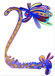 Matériel carte du Nouvel An Dragon Illustration en couleur 29